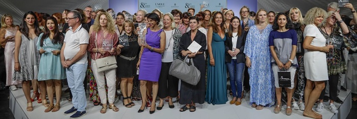 The awards ceremony, during which 200 European boutiques were recognised. © Eurovet